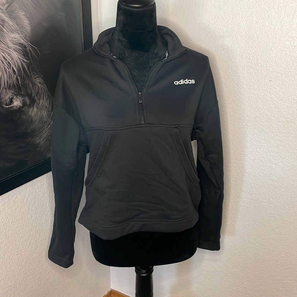 Cropped Quarter Zip